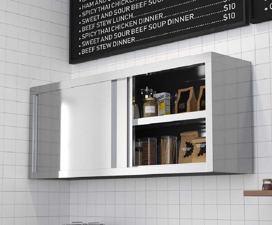 How a Stainless Steel Wall Shelf Can Help to Make the Order in the Kitchen