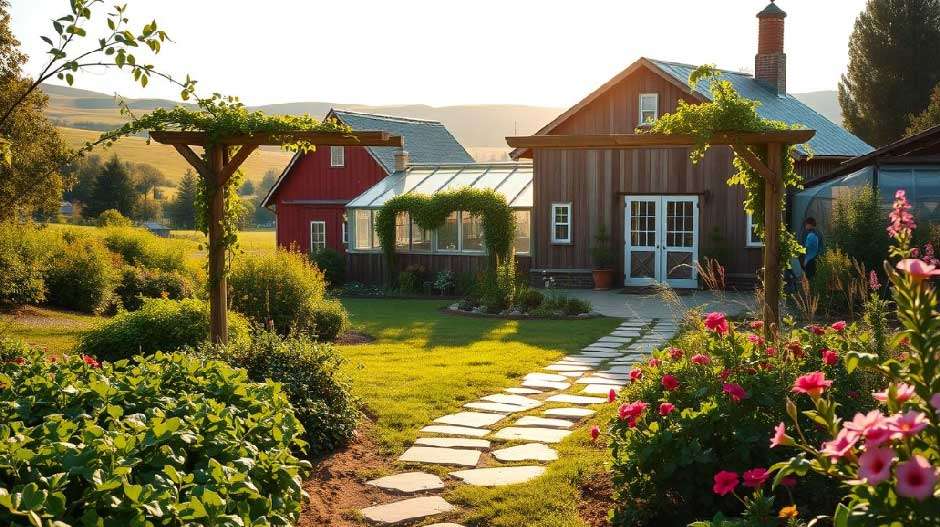 How safe tree removal elevates farmhouse garden design