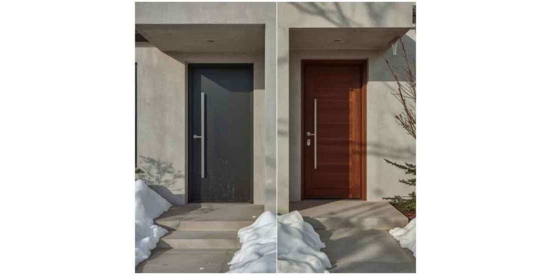 Steel vs. Fiberglass: Which Front Door Material Actually Survives a GTA Winter?