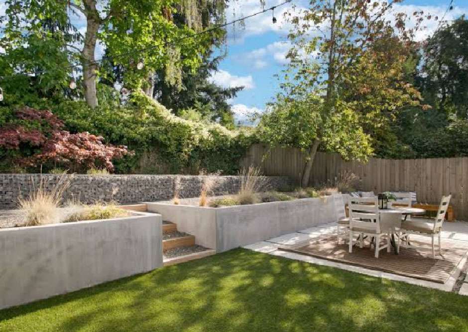 Retaining Wall Ideas for a Sloped Backyard
